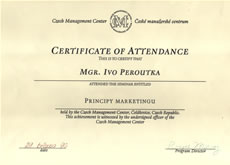 Certificate of Attendance